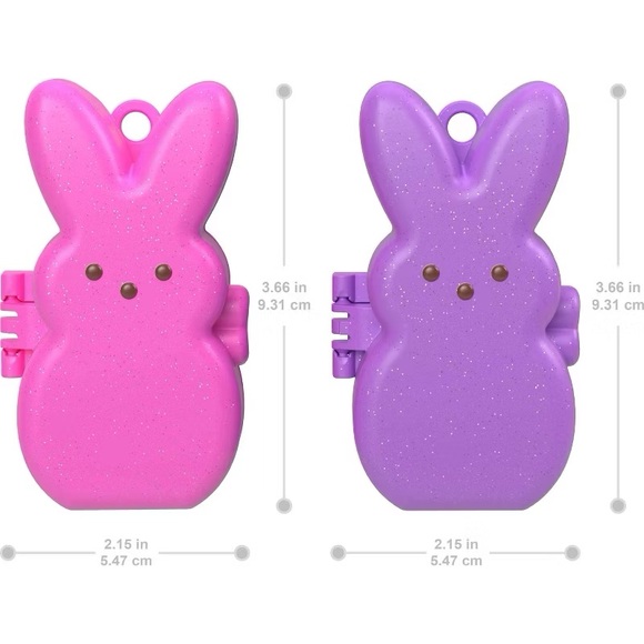 Polly Pocket nwt Peeps, Dolls and 2 Playsets with Accessories Compact Travel Toy - Picture 2 of 6